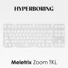 Tillbehör Meletrix Zoom TKL -tangentbordsplattor PC och FR4 -plattmonterad STAB -typ