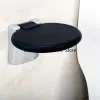 접이식 샤워 의자 벽 현대 장애인 흰색 검은 샤워기 디자인 욕실 sgabello pieghevole 홈 가구 OB50YD
