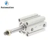 Luftcylinder SDA-B Series Male Thread Pneumatic Compact Airtac Type 32mm Bore to 5 10 15 20 25 30 40 45 50mm Stroke SDA32-5B