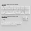 Accessoires Akko ASA Clear KeyCap Set 155Key transparante sleutelhoeken van achtergrondverlichting voor ANSI -lay -out 61 87 104 108 MX Switches Mechanisch toetsenbord