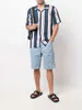 Pantalones cortos de mezclilla delgados de verano moda para hombres tendencia tendencia a los jeans estiramientos casuales para hombres