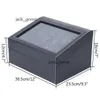 Cas de boîtes de montre Black / Brown High Quality Wind Winder Automatic Watch Display Box Luxury Rangement Boîte de rangement 10 Watch 588