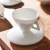 Tasses à café en porcelaine de chinois de luxe léger