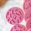 Neueste Osterei Rabbit Acrylkeks Form süßes Hasenmarken Stempel geprägter Fondant Zuckerhandwerk Kuchenform Backkuchen Dekorationstool