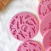 Nieuwste paasei konijn acryl koekje mal schattige konijnenstempel in reliëf met fondant suiker vaartuig cake mal bak cake decoreren gereedschap