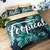 Trendy Tasarım Bitki Ağaçları Yatak Yatak Setleri 3pcs Yeni Desen Yorgan Kapağı Yorgan Kapak Yastığı Kılıfları İyi Kalite