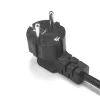 1,2 m-10m EU-Netzkabel 10A 3x0.75mm Typ F Stecker Europäisches IEC C13-Netzteilkabel für PC-Computer-Monitor-Projektordrucker