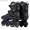 Inline rullskridskor stor storlek euro 45 46 Inline skridskor skor för Seba High HV HL KSJ WFSC Big Foot Roller Skating Patines Slide Sneaker 275mm 285mm Y240410