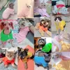 Köpek Giyim Yaz Soğutma Gömlek Köpekler Düz Renkli Pet Polo Moda Sevimli Köpek Sweatshirt Nefes Alabilir Kedi Yelek Chihuahua Giysileri