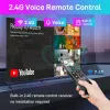 Kutu H96Max M3 Akıllı TV Stick Android 13 RK3528 8K WiFi6 Ses Kontrolü Android TV Kutusu 2GB 16GB OTA Medya Oyuncu