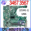 Carte mère 153411 Boîte principale pour Dell Inspiron 15 3467 3567 CN00MPJH pour ordinateur