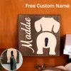 Personalisierte Hunde Leinenhalter für Wanddekorative Holzhund -Leinenhalter Wandmontage Hunde Leine Haken Kleiderbügel Schlüsselhalter Handgefertigt