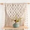 Taquestres Macrame Plant Hanger Plata