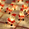 Noel String Işık Noel Ağacı Süsü Ev Cristmas Dekor Noel Navidad Hediye 2023 Yeni Yıl 2024
