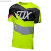 Cycling Shirts Tops Mens Jerseys Camiseta de bicicleta de montaña Camiseta Bat Camiseta Decisión rápida Downhill Motocross Motocicleta Ciclismo Ciclismo Y240410