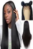 Straight Lace Front Human Hair Wigs With Baby Hair Natural Color Peruvian Remy Glueless Human Hair Wigs For Black Women5432617