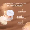 Imagic 3-kleuren los poeder gladde olie-controle gezichtsmake-up waterdichte natuurlijke matte langdurige omgeving vrouwen schoonheid cosmetisch