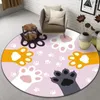 Teppiche Kindergärtenbodenmatte Kreiskriechende Kinderfruchtteppichteppiche