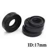 ID 17mm NBR Shaft Nitrile Rubber Oil Seal TC-17*25/27/28/30/32/35/40/45/47*5/7/8/10 Nitrile Double Lip Oil Seal