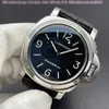 Guardia da uomo per orologio Panerrais Temperamento orologio zaffiro specchio svizzero di movimento automatico Dimensione da 44 mm cinghia in mezzo a vacca con fibbia ago originale PBU0