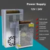 12V 24V Power Suppy 60W 100W 200W Transformador AC110/220V para DC12/24V 5A 10A 15A 20A Regulador de regulamentação Power SMPS SMPS SMPS SMPS SMPS SMPS SMPS