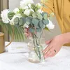 Vases Glass Flower Vase Retro Floral Decoration Terrarium Plant Pots For Wedding Home