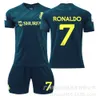 Soccer Jerseys 22-23 Al-nassr Fc Victory Away No.7 Ronaldo Football Shirt Saudi League Printed Short Sleeve Set