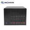 Towers Superior Desktop 6Bays NAS Server Front 2*USB3.0 8th 9th I3 I5 i7 Pentium Processor DDR4 Pamięć 2*NVME SSD z 2 GBE LANS