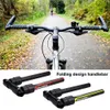 Foldbar MTB -cykelstyrning Aluminiumlegering Bicycle Rest Handtag Bar Cykelcykelbar för Scooters Mountain Bike Parts