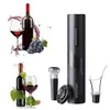 Automatisk vinkorkskruvflasköppnare Folie Cutter Set Portable Electric Red Wine Stopper Opener för hushållens köksgadgar