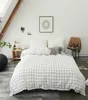 White black plaid Duvet Cover Twin Full Queen King Single modern fashion comfortable Quilt Cover Printing Home One piece2023197