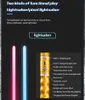 LED Rave Toy Reikirc 2 in 1 Lichtschwert 15 Farben Verschiedene Soundeffekt