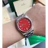 Luxury 41mm Superclone Mirror Glass 36mm 904L OLEX Stainless Watch 2024 Steel Automatic 124300 Movement 12600 Sapphire Movement Mechanical Men Watches 172