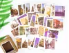 40pcs/Box Retro Street View of Europe Mini Lomo Greeting Card Pocztówka Prezent urodzinowy Karta życzenia Noworoczna wiadomość LetterCard