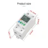 Smart Life Tuya Wi -Fi Energy KWH Meter Предоплаченное измеритель энергии 2p 63a