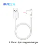 Fil de câble de charge magnétique de haute qualité pour DT79 L7 L13 L19 Bracelet Smart Watch Watch 4pin 7.62 mm Chargeur d'alimentation blanc 80 cm