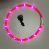 Pet Dogs Cats Luminous Collar USB Rechargeable Flashing Night Collars LED Dog Collar Glowing Teddy Flash Collar Loss Prevention