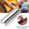 Zinc Alloy Guitar Finger Sleeve Slide Stick for Electric Guitar Playing and Folk Music Performance with Metal Bass Guitar Slide Stick