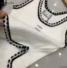 Анаграмма-эмбруадрированные женщины Танки Camis Cotton-Blend Tops Две буквы C Дизайнерские юбки йога костюм платье на канале Bra екте