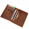 Luufan Genuine Leather Cheatra Short Men Wowen Simples Design Purse do titular de cartão de crédito Alterar bolsa de moeda Mini embreagem carteiras 27nq#