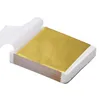 50pcs 9x9cm práctico k hoja de oro brillante puro para la funda dorada líneas de la pared artesanías de la pared decoración dorada