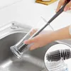 Cup Brush Silicone Cup Scrubber Glass Cleaner Kök Rengöringsverktyg Långt handtag Drick Vinflaska Glas Cup Cleaning Borst