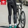 Pantalons de cyclisme d'hiver santiques hommes pantalons de vélo de vélo de vélo de padvrage 4d Pad VTT à pantalon à vélo d'extérieur