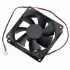 Cooling 2Pcs Gdstime DC 24V 2Pin 80x80x25mm Double Ball Bearing 8025 8cm 80mm x 25mm Computer Case Cooling Cooler Fan Black