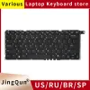 Keyboards New US/English RU/Russian Replace Notebook Laptop Keyboard for Dell Vostro 5460 V5460 V5480 P41G 145439 5470 5470R
