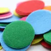 200pc 1/2/3/4CM Nonwoven Felt Fabric Round Felt Patch Appliques For Kids DIY Handcraft Girls Gift Doll Hair Clip Sewing Supplies