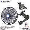 ZTTO MTB Bike 1x11 Speed Group Set Ultralight 11 Speed Cassette 11-46/50/52T 11V K7 11S Chain Sprocket Shifter Derailleur