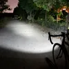 3 Modi Fahrrad vordere Licht mit super lautem Bellhorn USB LED -Scheinwerfer Radspuren Taschenlampe wasserdichte Fahrradzubehör
