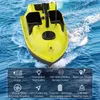 Board d'appâts de pêche GPS D18E avec 3 conteneurs d'appâts bateau d'appât automatique avec 500 m de gamme à distance 10000mAh Fisher Fisher Finder