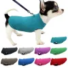 Hiver Fleece Pet Dog Clothes Puppy Vêtements French Bulldog Coat Pug Costumes Veste pour petits chiens